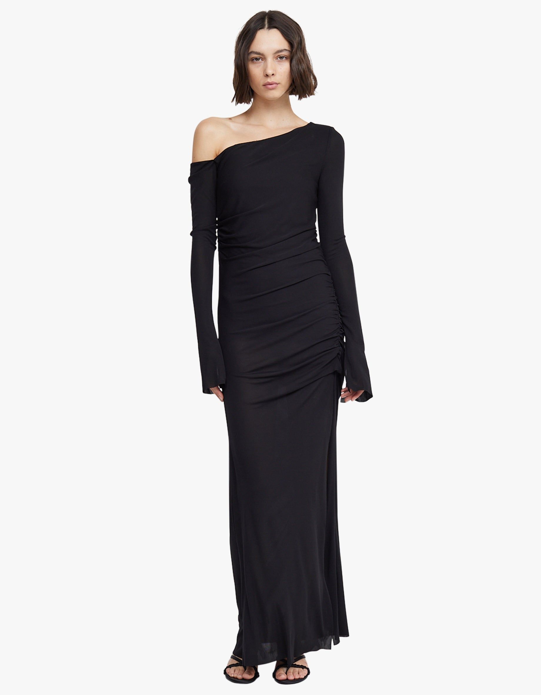 Black Floor Length Dress