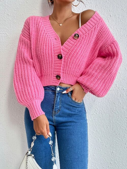 Pink Sweater Outfit Ideas for
  Women
