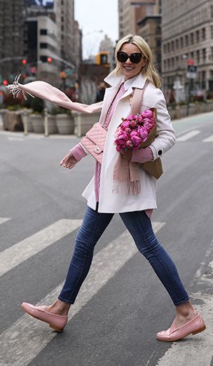 Pink Loafers Outfit Ideas