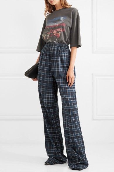 Flannel Pants Outfit Ideas for
  Ladies