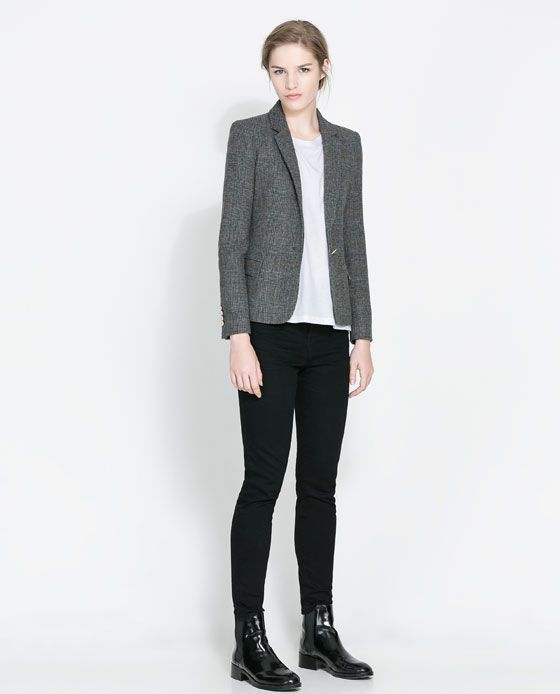 Blazer with Elbow Patches
  Outfit Ideas