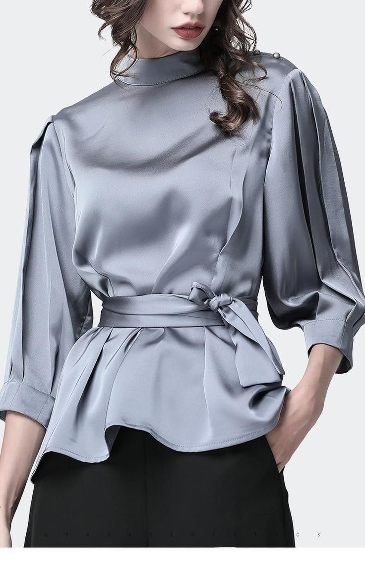 Top Silk Blouse Outfit Ideas
  for Ladies