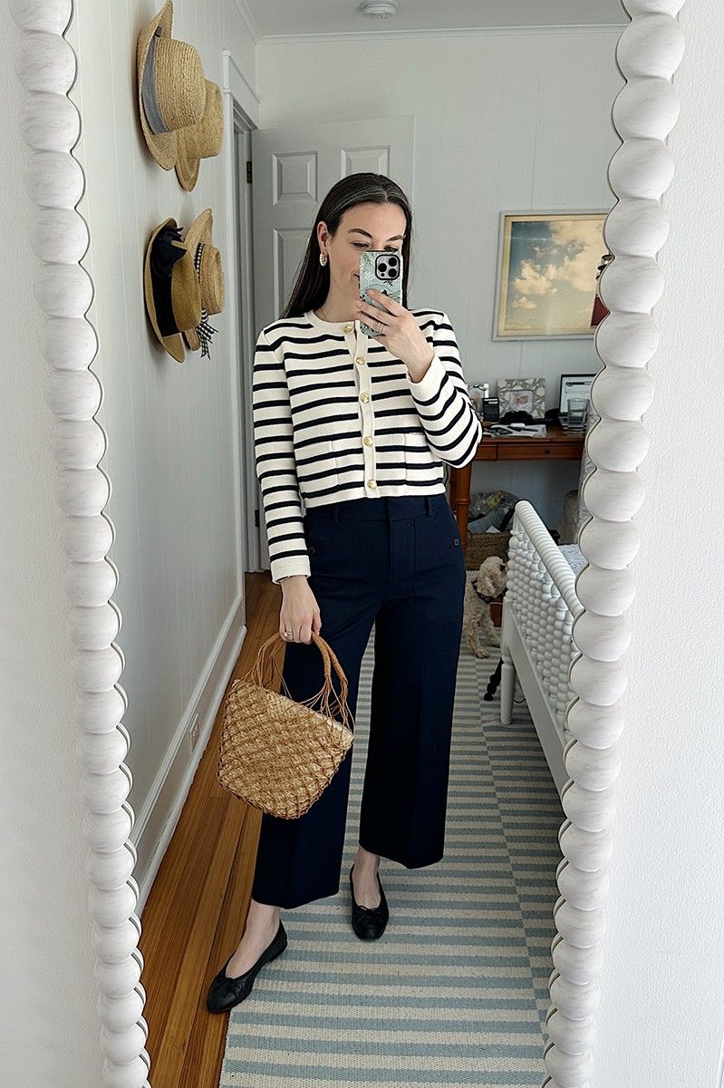 Striped Blazer Outfit Ideas
  for Women