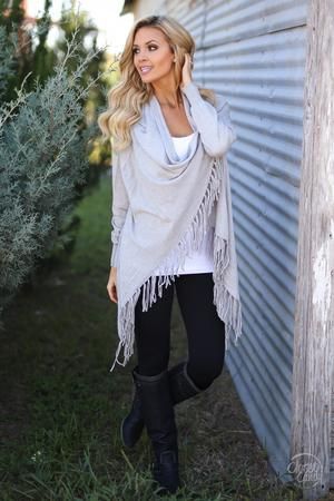 Fringe Cardigan Outfit Ideas
  for Women