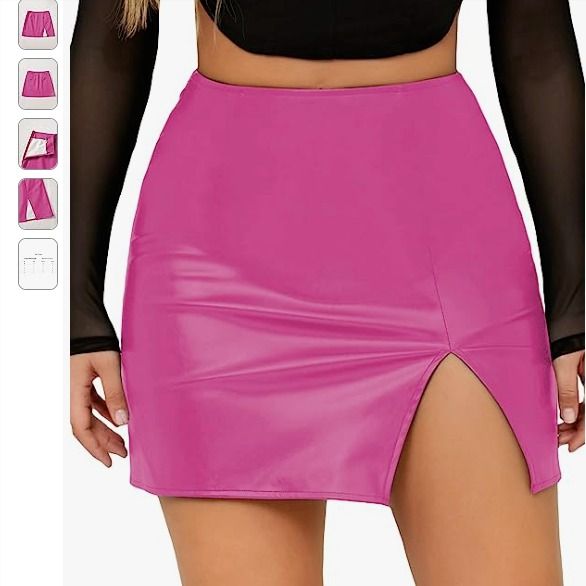 Pink Mini Skirt Outfit Ideas