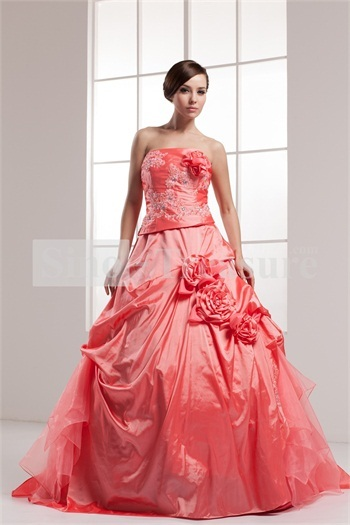 Coral Prom Dress Outfit Ideas
