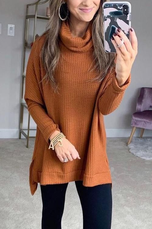 Cowl Neck Hoodie Outfit Ideas
  for Ladies