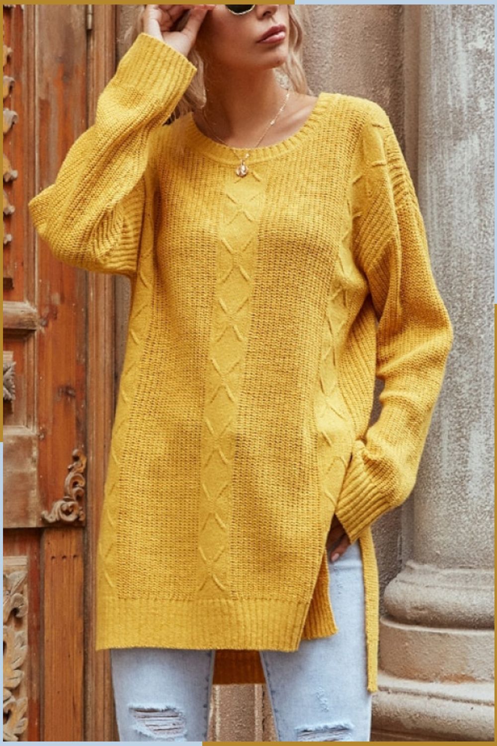 Yellow Sweater Outfit Ideas
  for Ladies