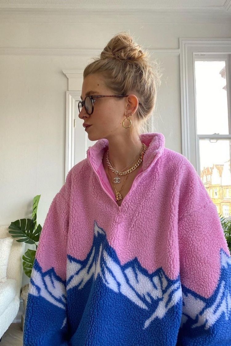 Fleece Sweater Outfit Ideas
  for Women