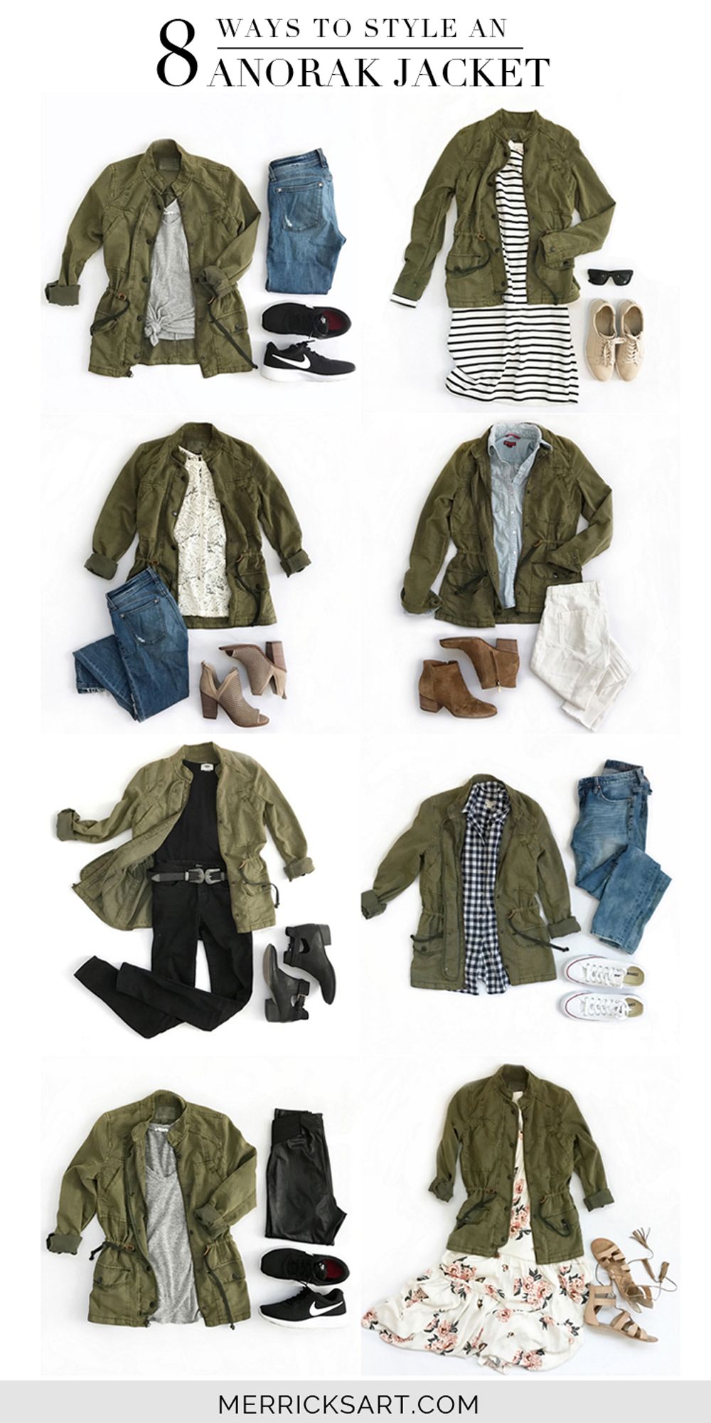 Olive Green Jacket Outfit
  Ideas