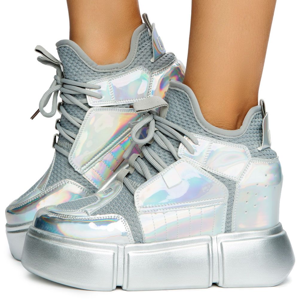 White Platform Sneakers Outfit
  Ideas for Women
