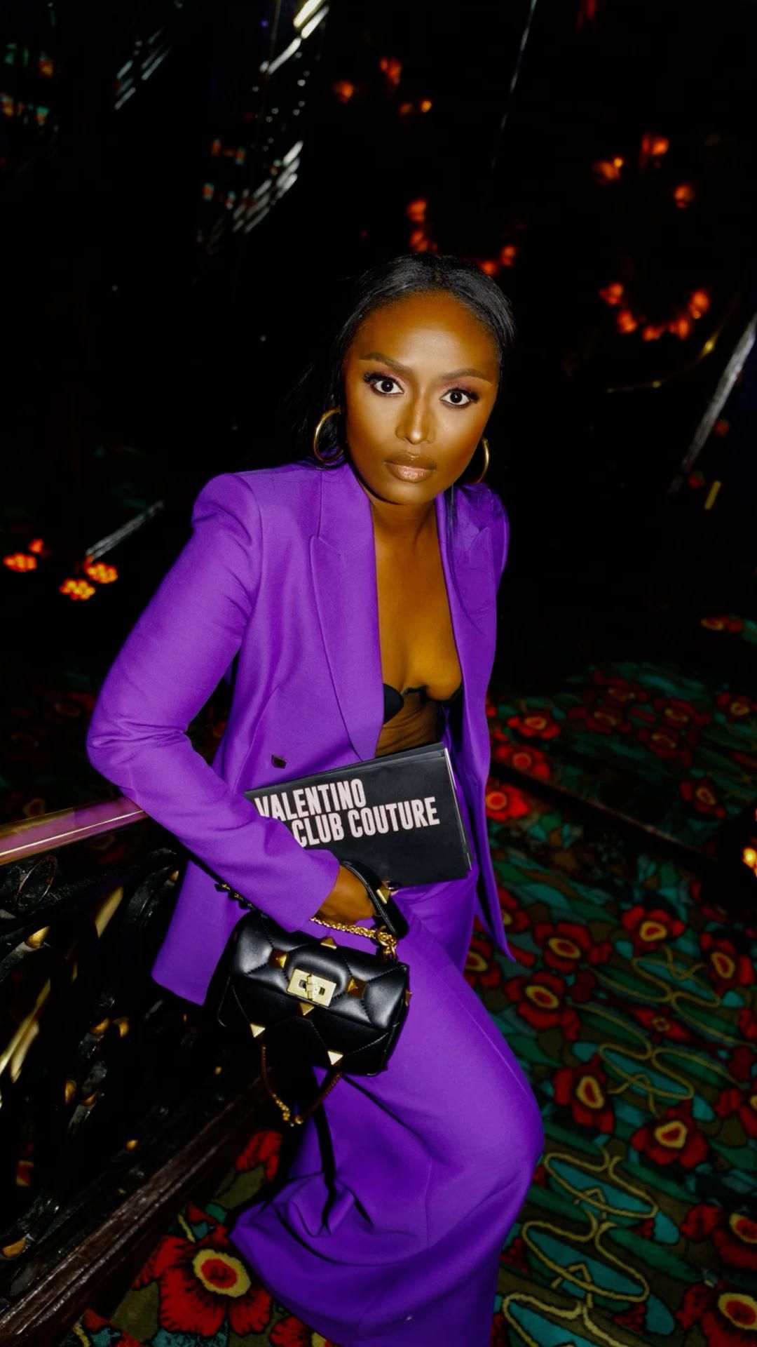 Purple Suit Outfit Ideas for
  Ladies