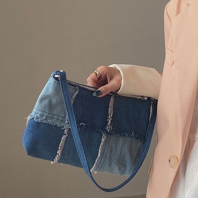 Denim Handbag Outfits for
  Women