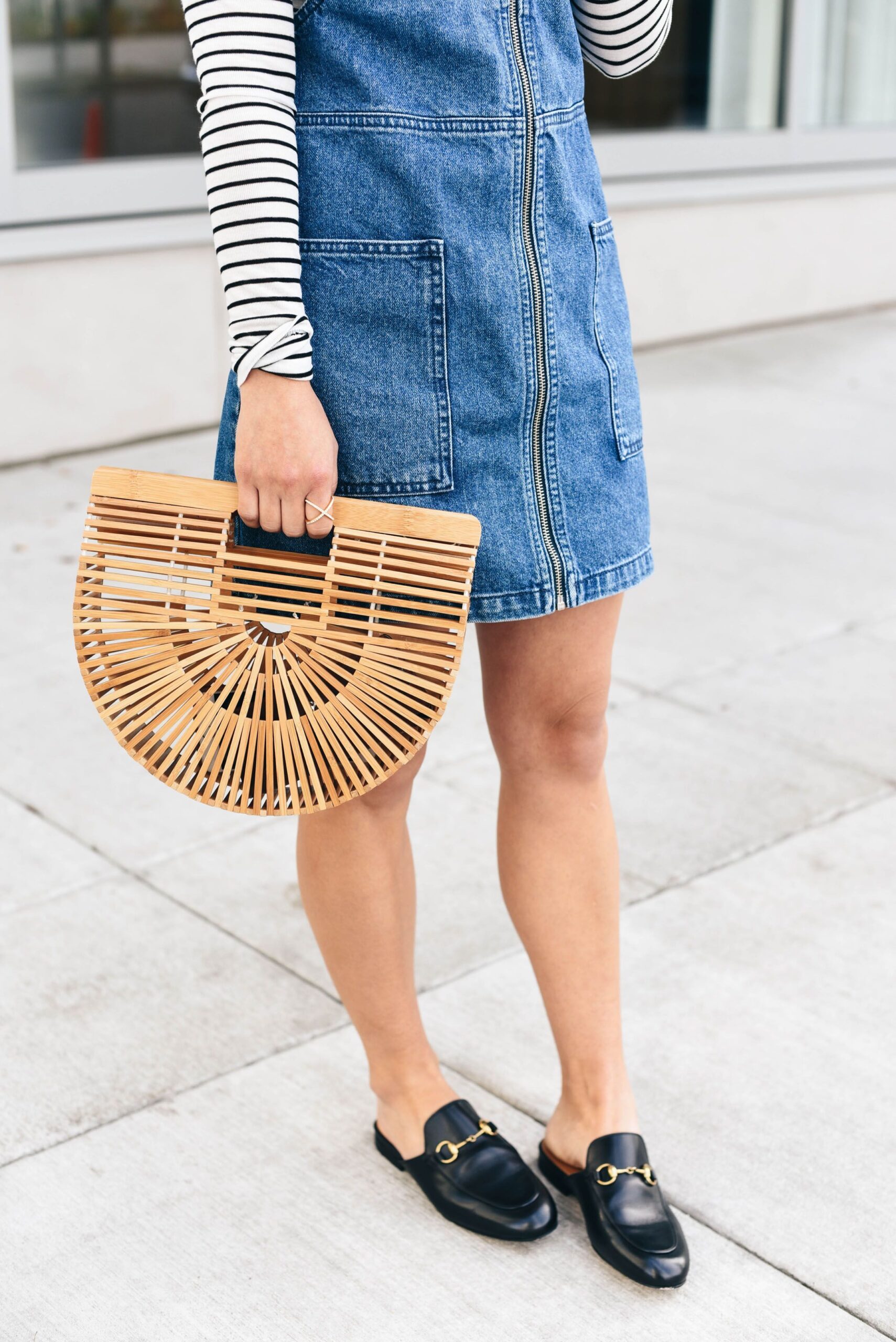 Pinafore Dress Outfit Ideas