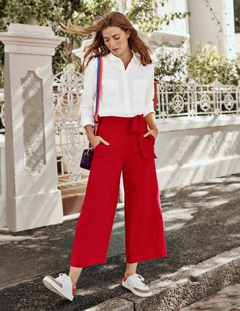 Red Pants Outfits for Women