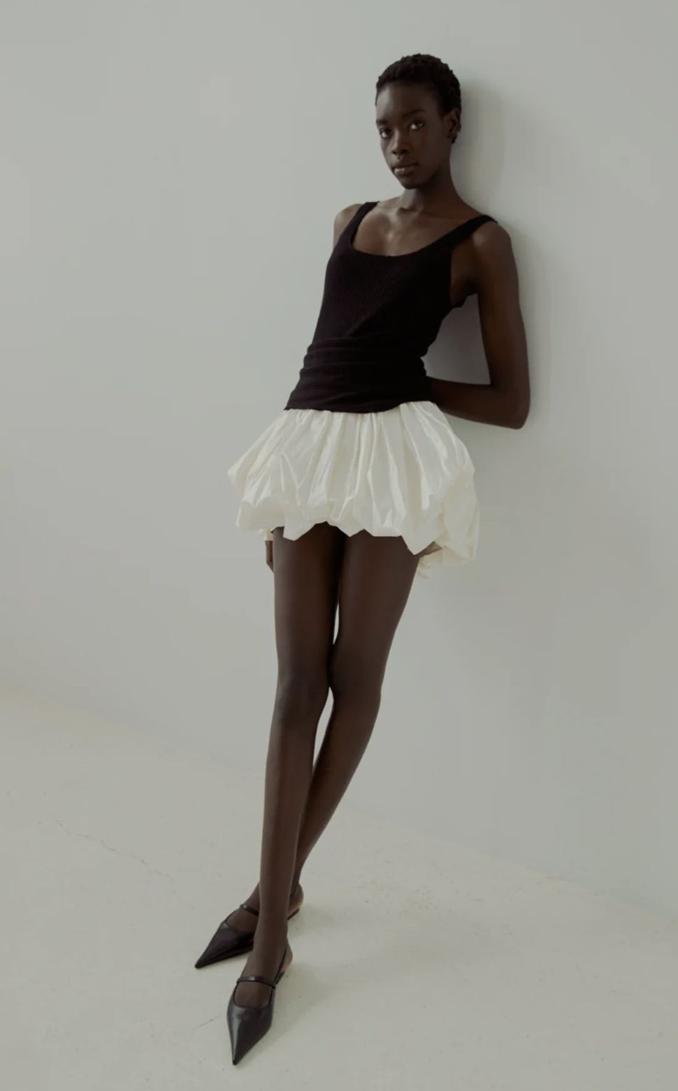 Taffeta Skirt Outfit Ideas
