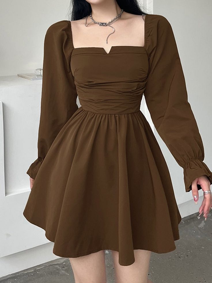 Brown Dress Outfit Ideas for
  Women