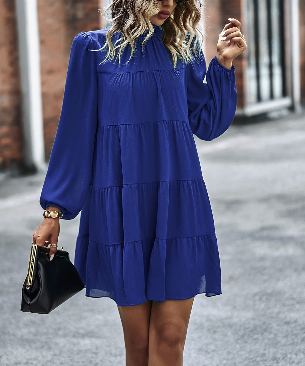 Royal Blue Long Dress Outfit
  Ideas for Women