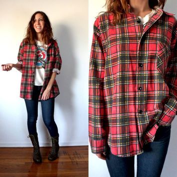 Red Flannel Shirt Outfit Ideas
  for Women