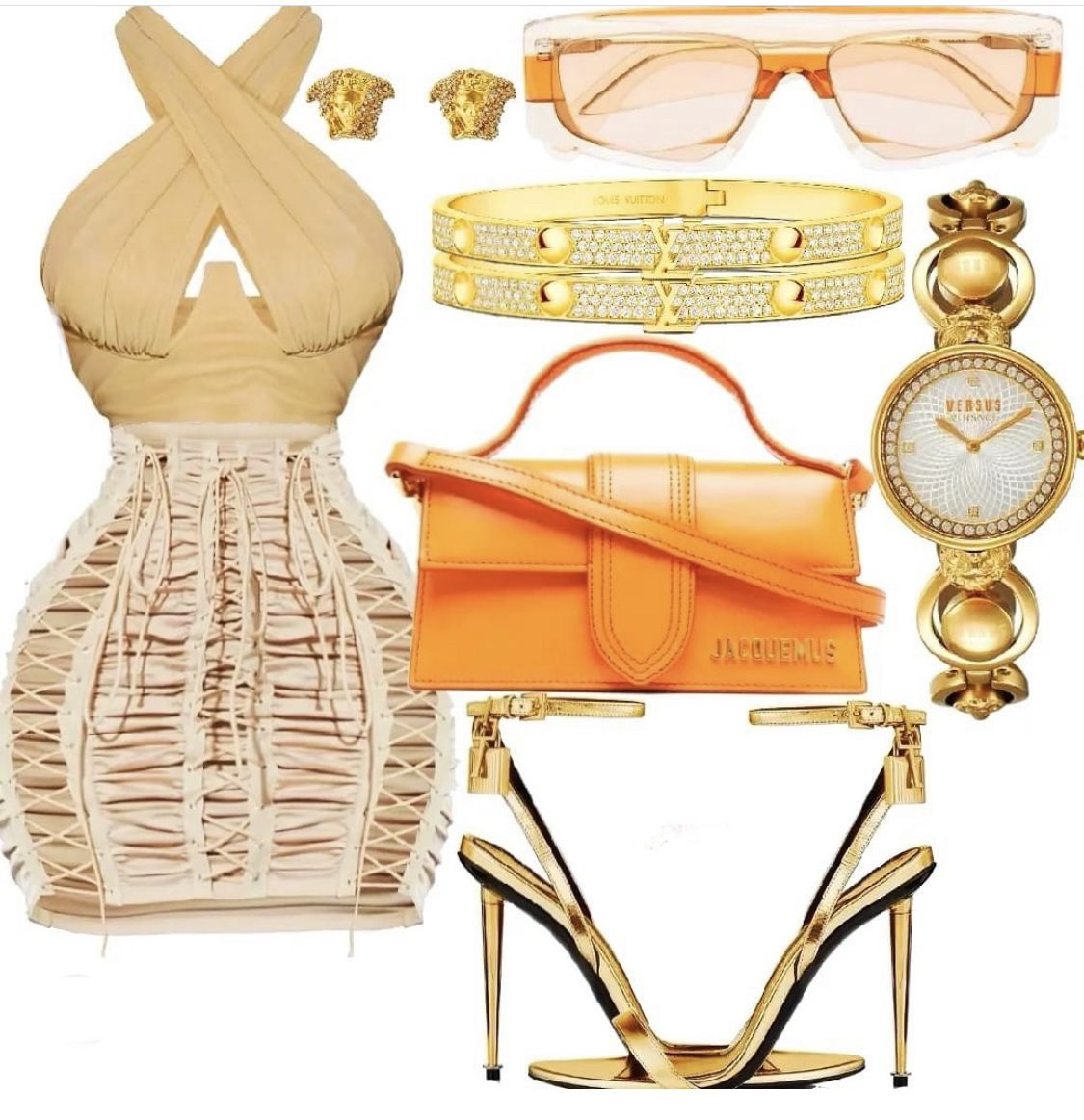 Orange Handbag Outfit Ideas
  for Women