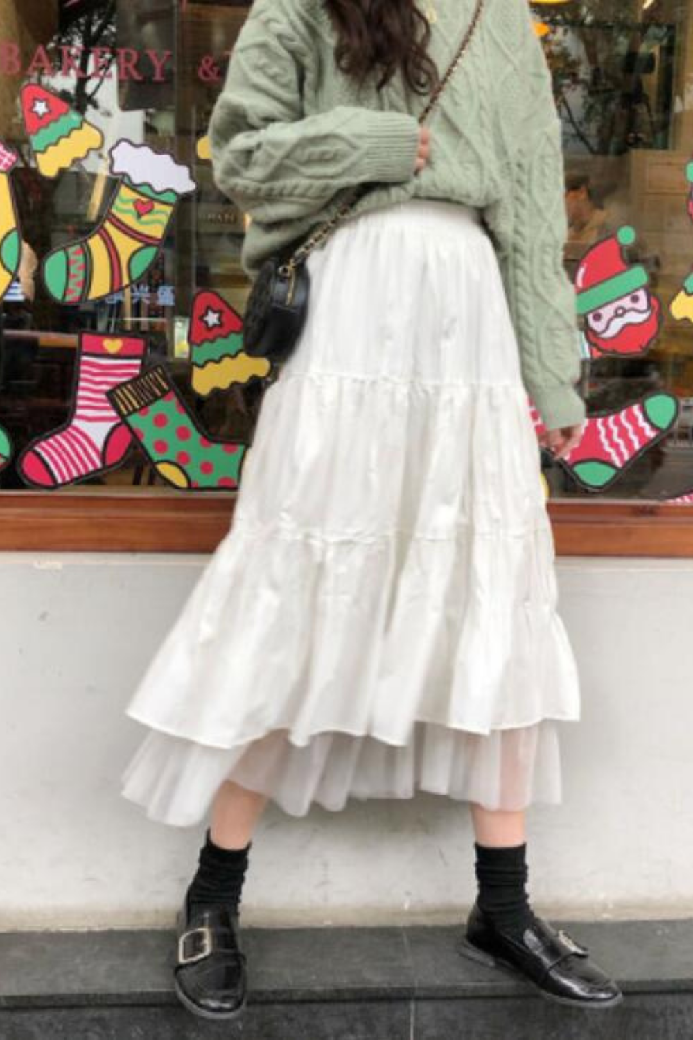 Chiffon Skirt Outfit Ideas