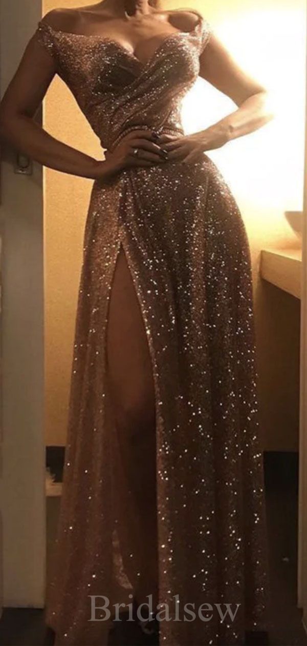 Gold Sparkly Dress Outfit
  Ideas