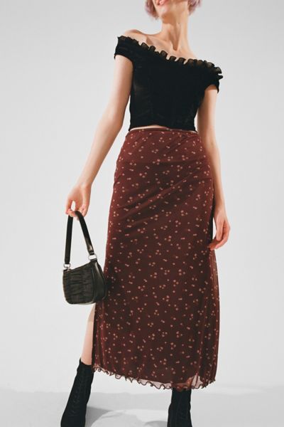 Mesh Skirt Outfit Ideas