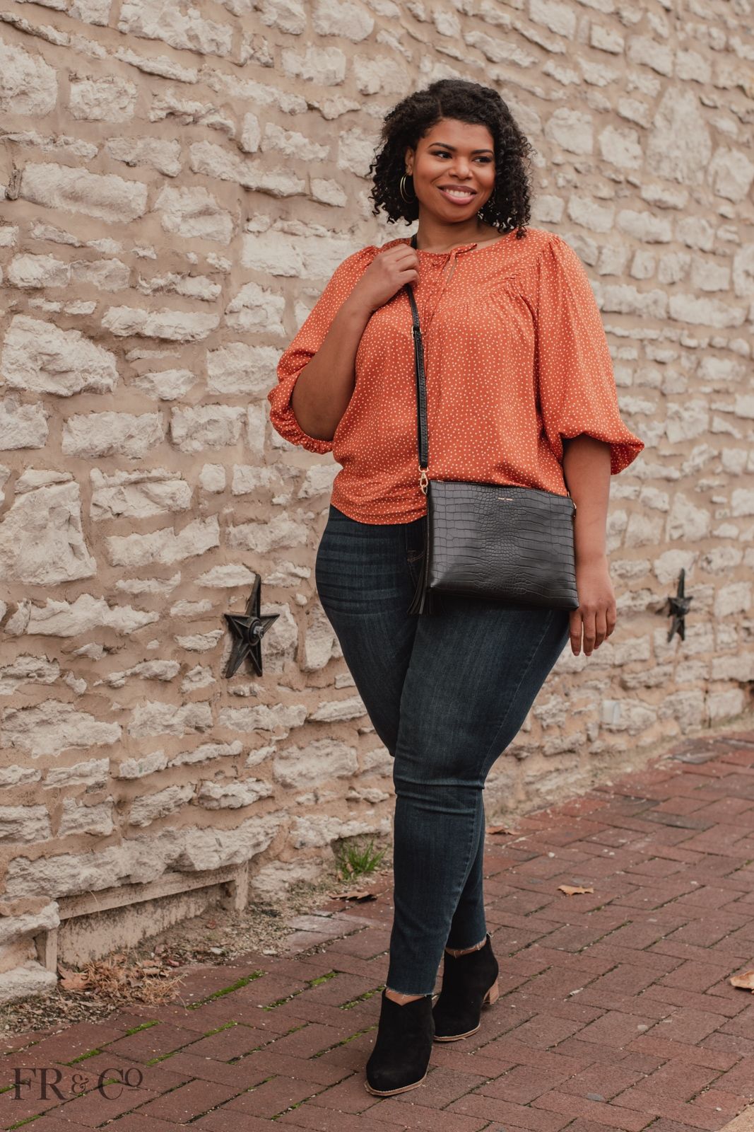 Orange Blouse Outfit Ideas for
  Women