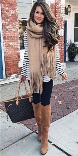 Oversized Scarf Outfit Ideas
  for Women