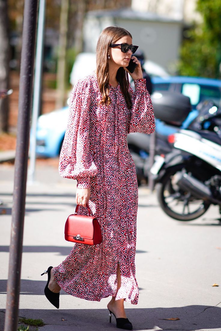 Pink Maxi Dress Outfit Ideas
