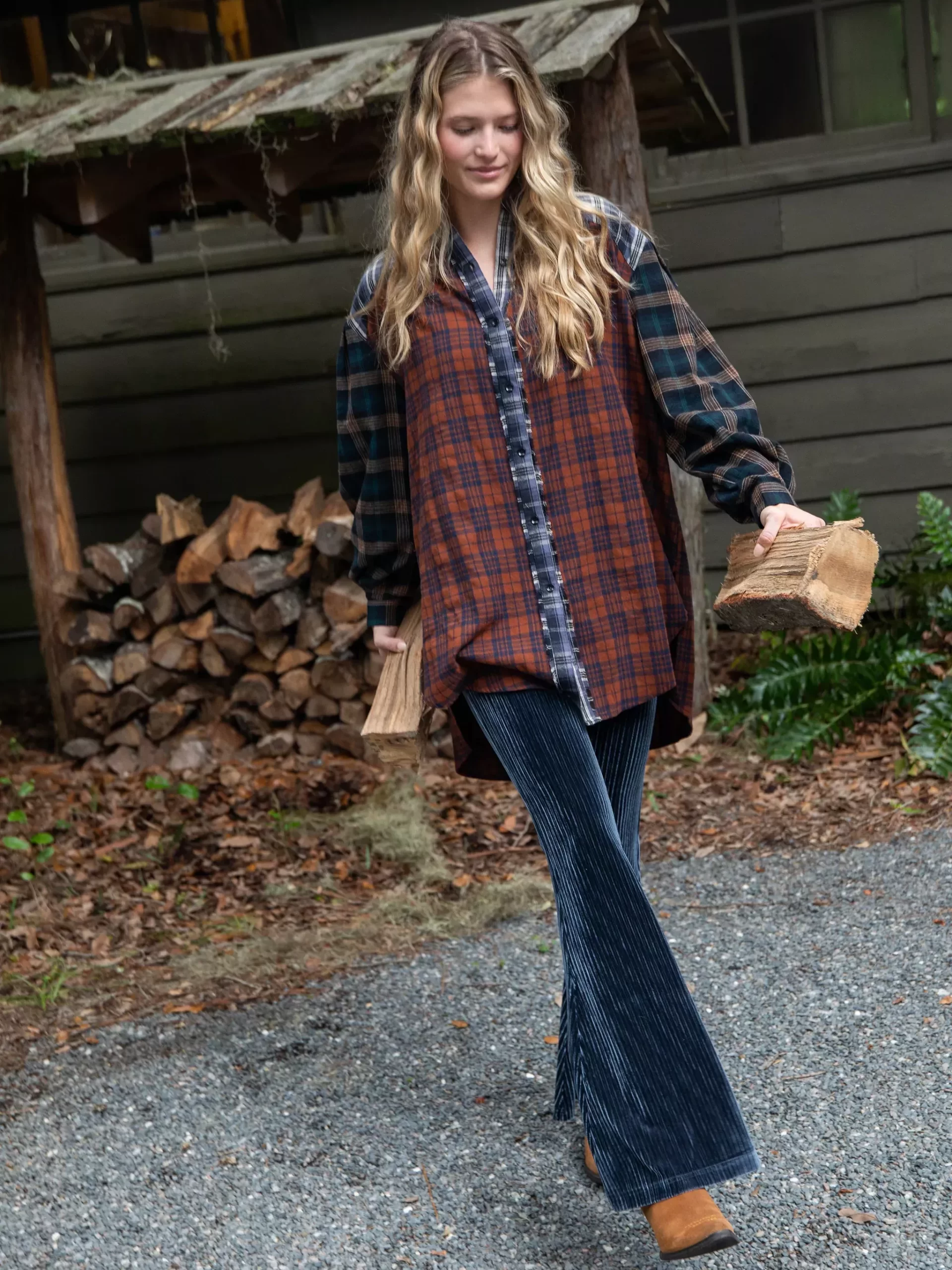 Plaid Tunic Outfit Ideas