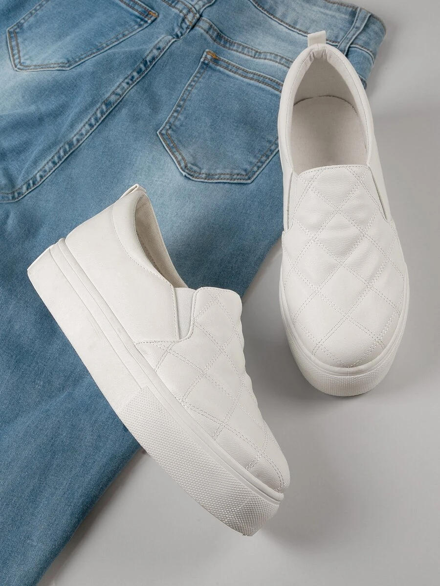 Platform Slip On Sneakers
  Outfit Ideas for Women