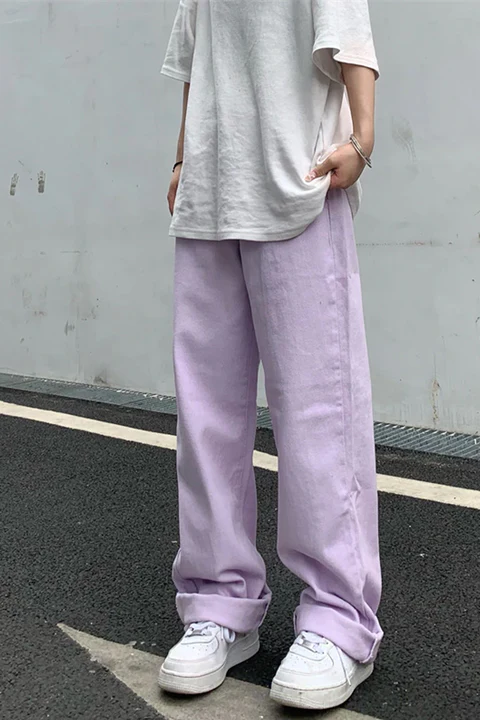Purple Pants Outfits
