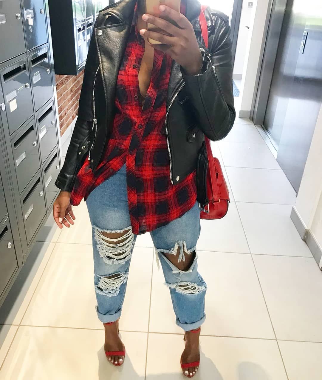 Ripped Jeans Tough Outfits for
  Women