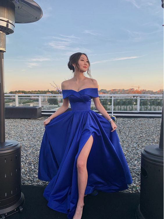 Royal Blue Gown Outfit Ideas
  for Ladies