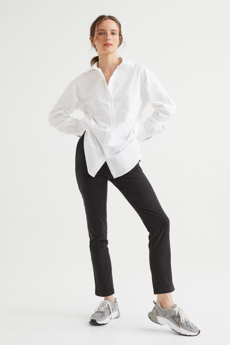 Slim Fit Chinos Outfits for
  Ladies