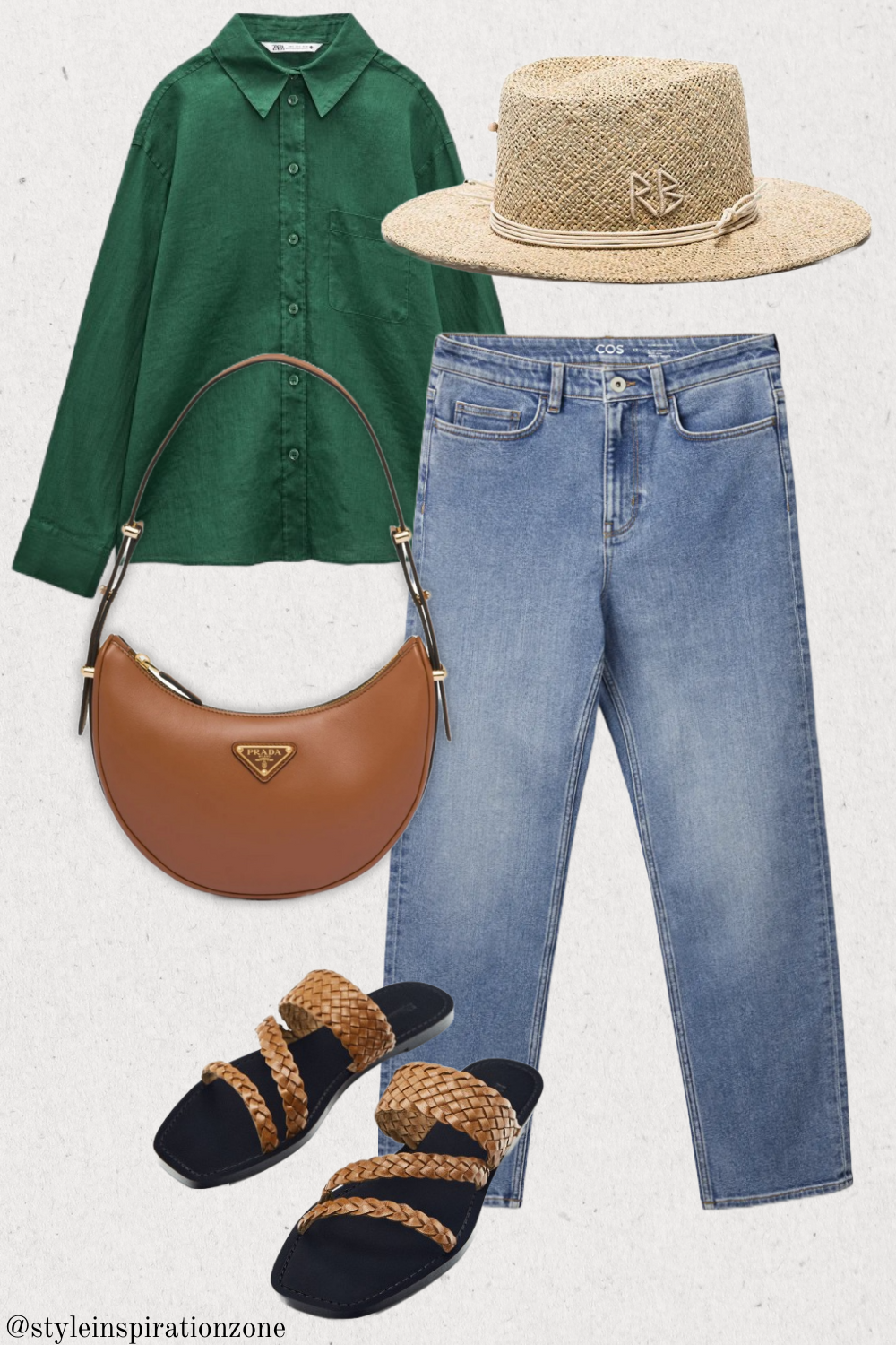 Straw Hat Chic Outfits