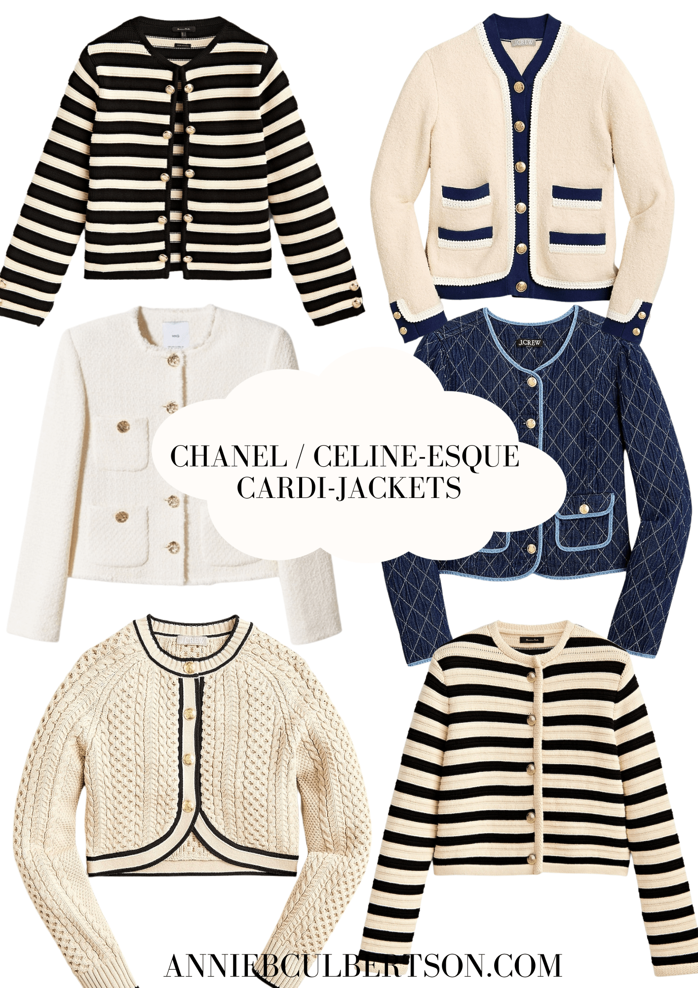 Striped Cardigan Outfit Ideas