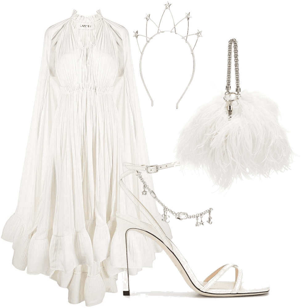 White Flapper Dress Outfit
  Ideas
